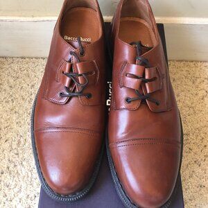 Vintage Men's Bacco Bucci Mondial Moscato 001 Chestnut - Size 9 D/EE